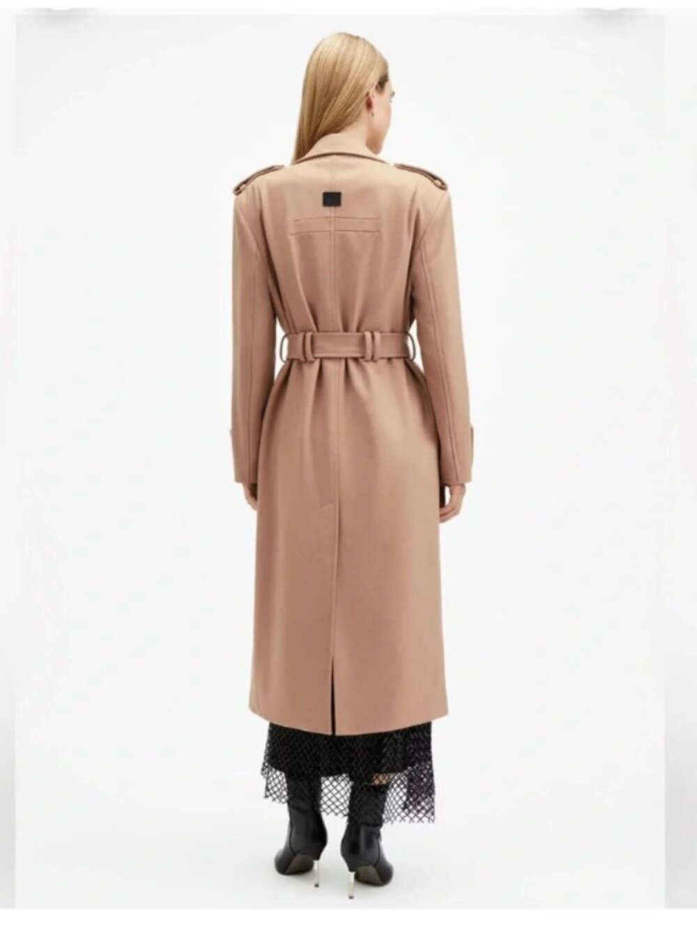 All Saints Augusta Cashmere Wool Jacket - Picture 3 of 3